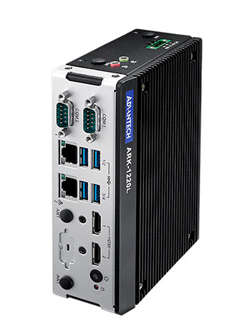 Advantech Intel Atom E3940 Quad-Core 1.6GHz Embedded Board - 2 HDMI - 2 GbE - 4 USB Ports - ARK-1220L-S6A2