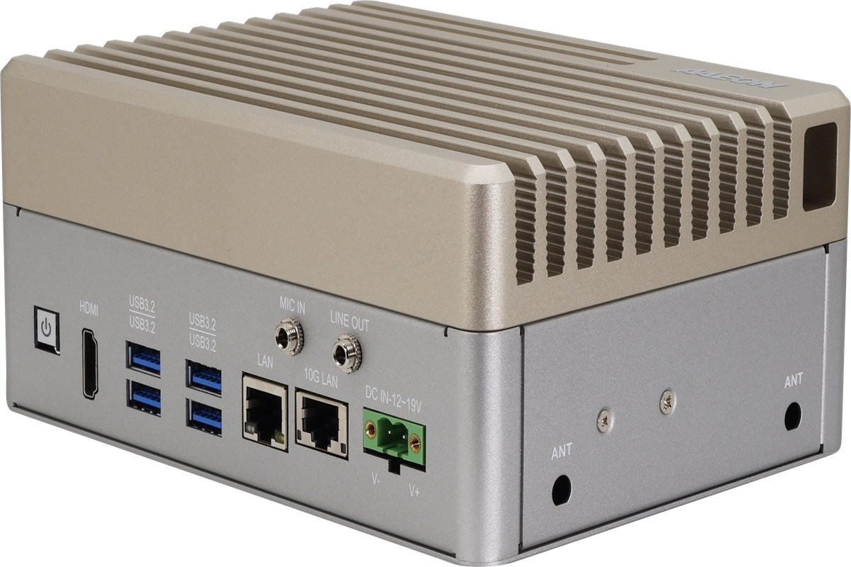 Aaeon AI@Edge Compact Fanless Embedded AI System with NVIDIA Jetson AGX Orin 64GB - BOXER-8641AI-B1-JP600E-A2-1010