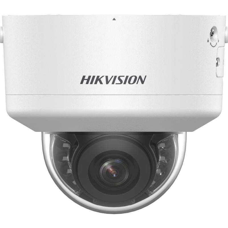 Hikvision 4 MP Smart Hybrid Light with ColorVu Motorized PTRZ Varifocal Dome Network Camera