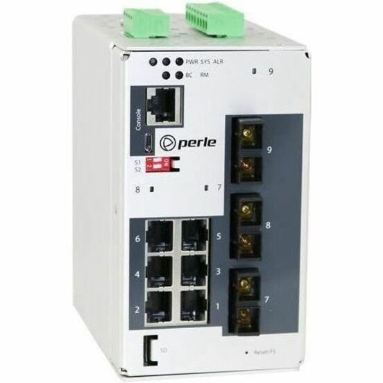 Perle IDS-409F3-C2SD20-SD120 - Industrial Managed Ethernet Switch - 07013710