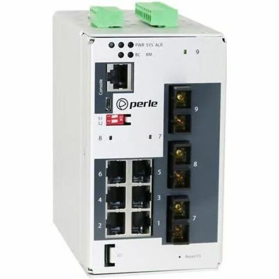 Perle IDS-509F3-C2SD20-MD2 - Industrial Managed Ethernet Switch - 07013990