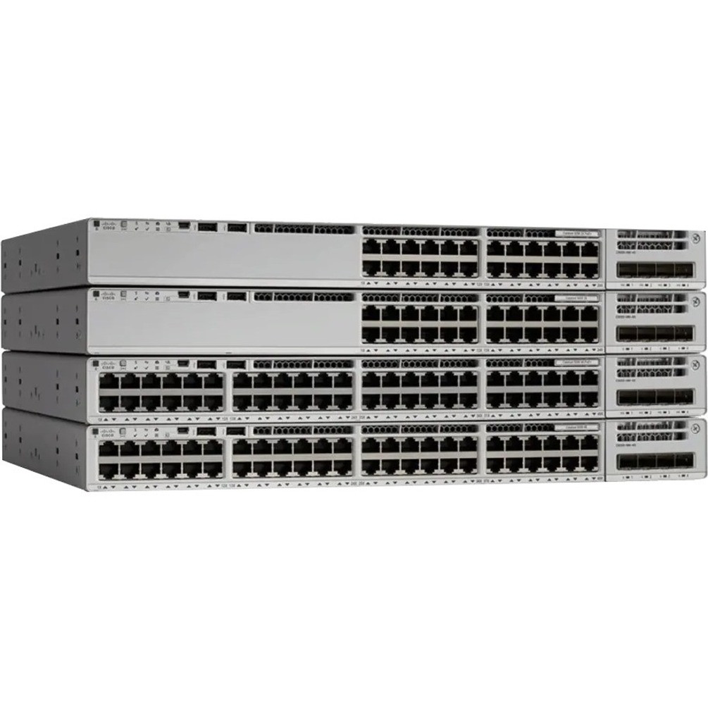 Cisco Refurbished Catalyst C9200L-48PXG-4X Ethernet Switch - 48 Ports - Manageable - Gigabit Ethernet, 10 Gigabit Ethernet  - C9200L-48PXG2YE-RF