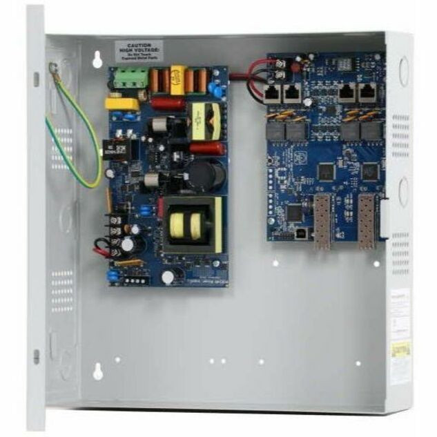 NetWay 4-port Hardened Indoor 4PPoE (802.3bt) Switch with Integral Power - 4 Ports - Gigabit Ethernet - NETWAYSP4BTX