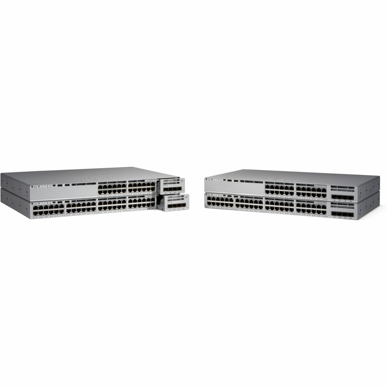 Cisco Refurbished Catalyst 9200L 48-port Partial PoE+ 4x10G Uplink Switch, Network Essentials - 48 Ports - Manageable - Gigabit Ethernet, 10 Gigabit Ethernet - C9200L-48PL-4XE-RF