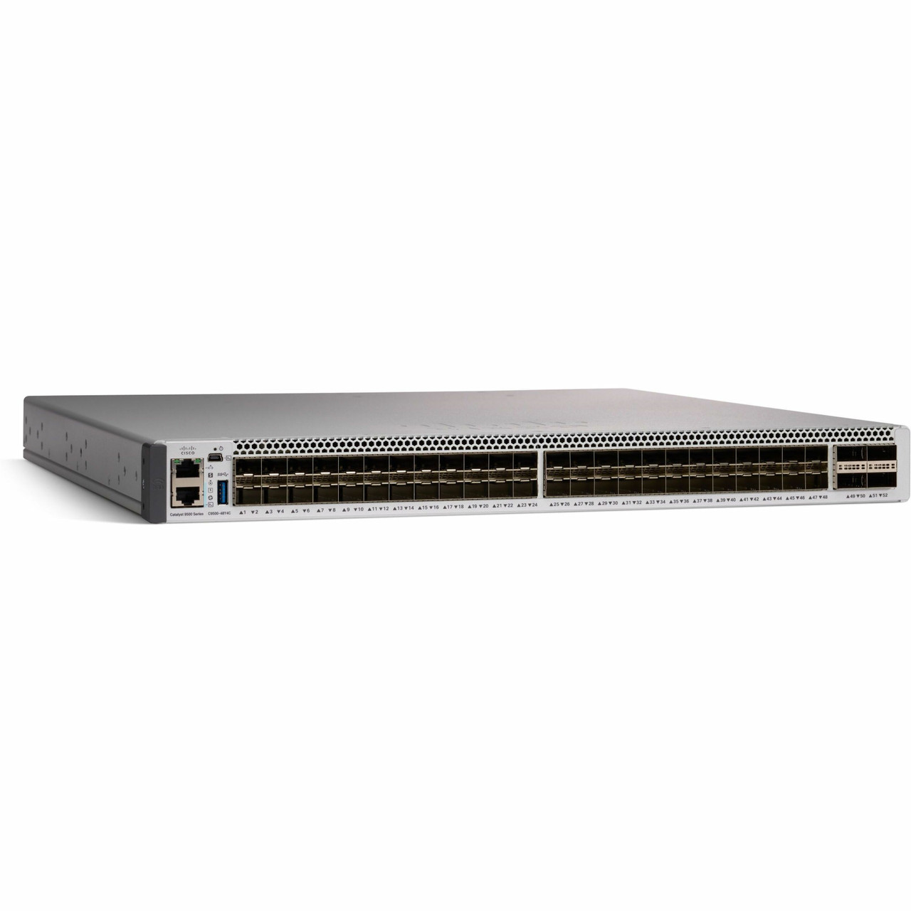 Cisco Refurbished Catalyst C9500-48Y4C Ethernet Switch - Manageable - 25 Gigabit Ethernet, 100 Gigabit Ethernet - 25GBase-X, 100GBase-X - C9500-48Y4C-RF