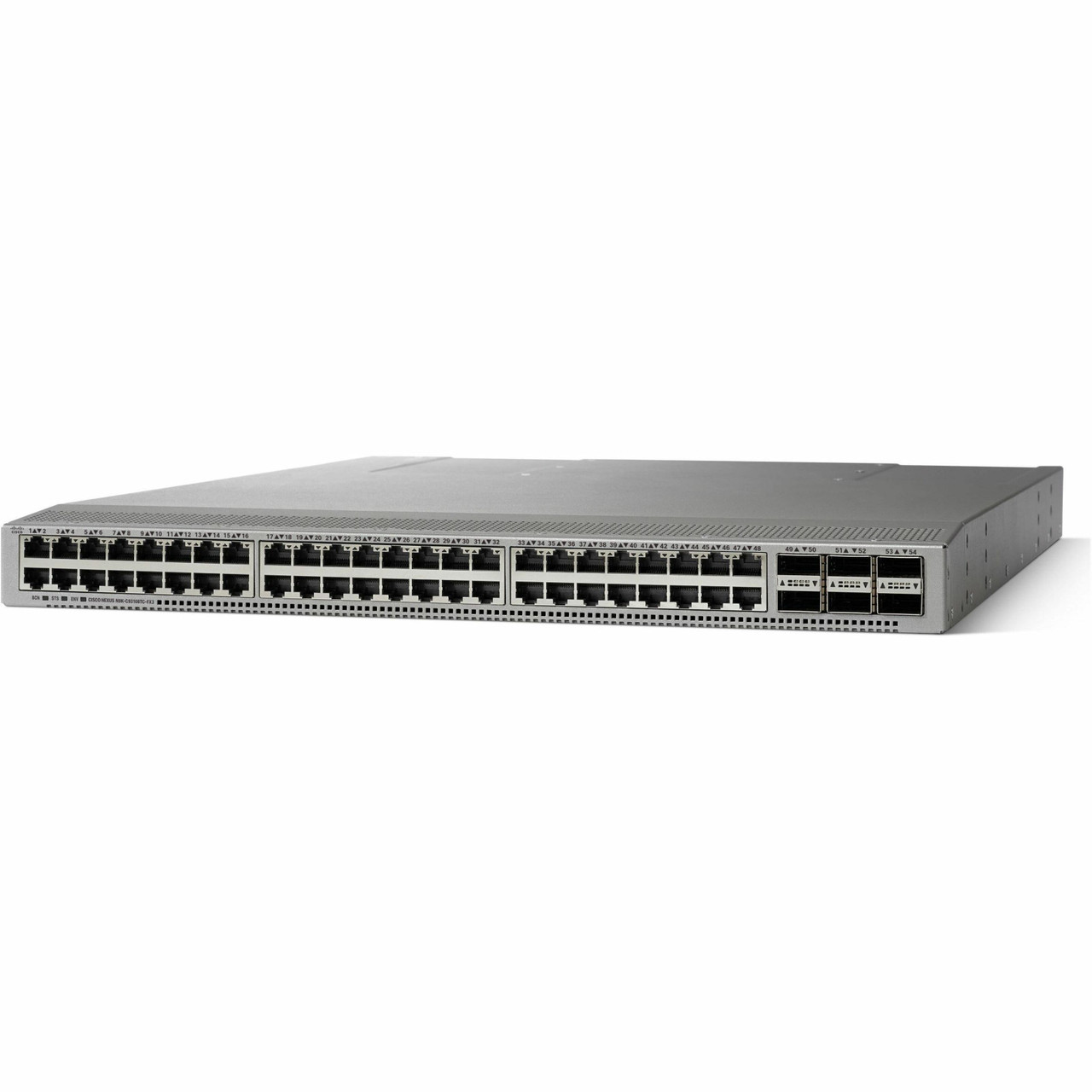 Cisco Refurbished Nexus 93108TC-FX Layer 3 Switch - N9K-C93108TCFX3-RF