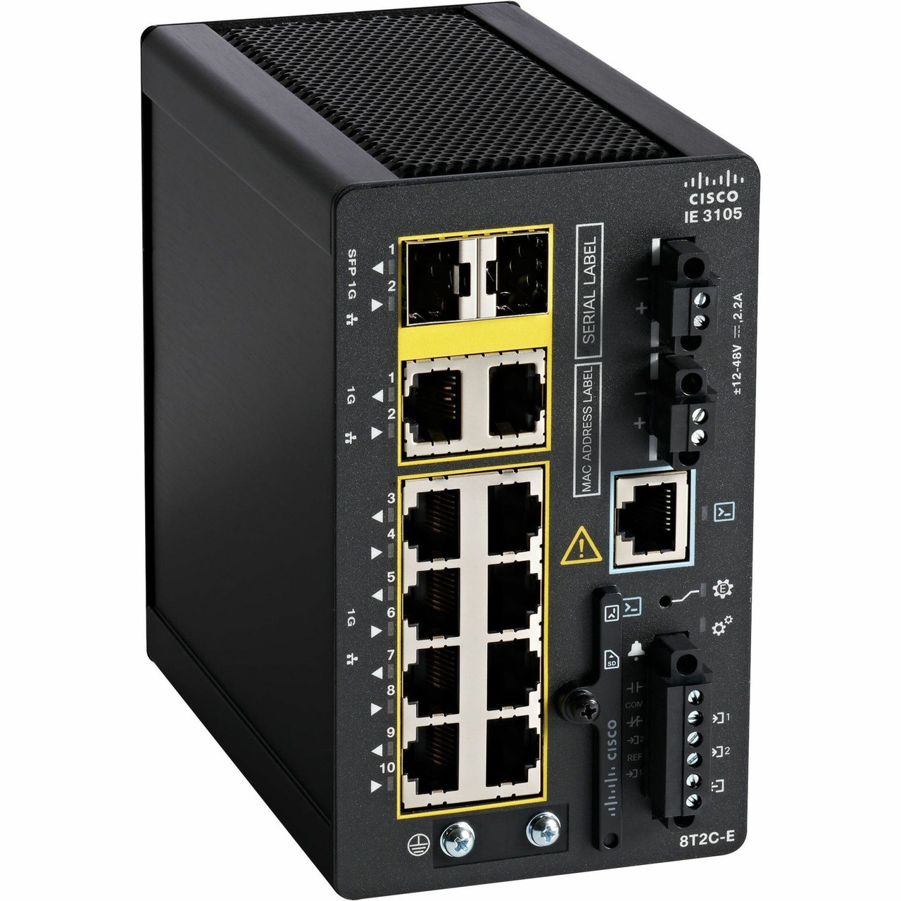 Cisco Catalyst IE3100 Rugged Ethernet Switch - IE-3105-8T2C-E-RF