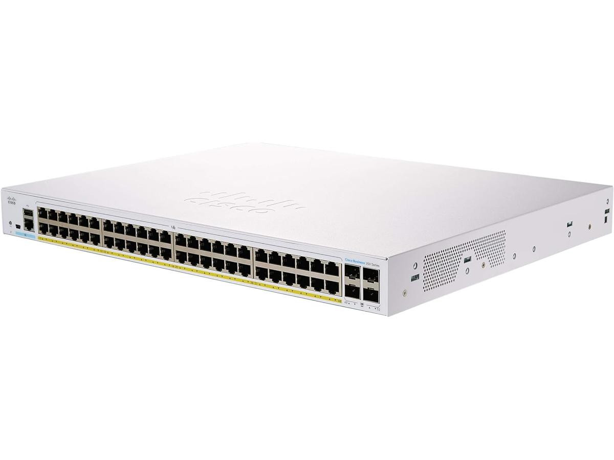Cisco Refurbished 350 CBS350-48T-4X Ethernet Switch - CBS350-48T-4XUK-RF