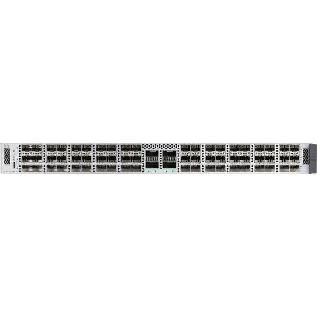 Cisco Refurbished C9500X-60L4D-EDU Switch – 1RU – Wired – 400Gbps – 65 Ports – Gigabit Ethernet – Octa-Core – 32GB RAM – 32GB Flash Memory – Supports SNMP, DHCP, IPv6 – Layer 2 and Layer 3 – C9500X-60L4D-A-RF