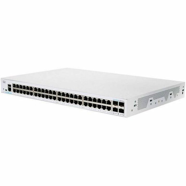 Cisco Refurbished 250 CBS250-48P-4G Ethernet Switch - 48 Ports - Manageable - Gigabit Ethernet - 1000Base-T, 1000Base-X - CBS250-48P-4GUK-RF