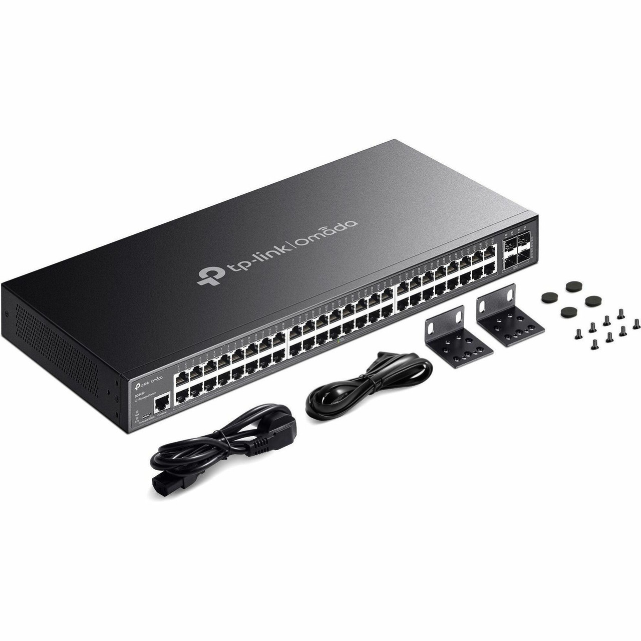 TP-Link Omada 48-Port Gigabit L2+ Managed Switch with 4 SFP Slots - SG3452