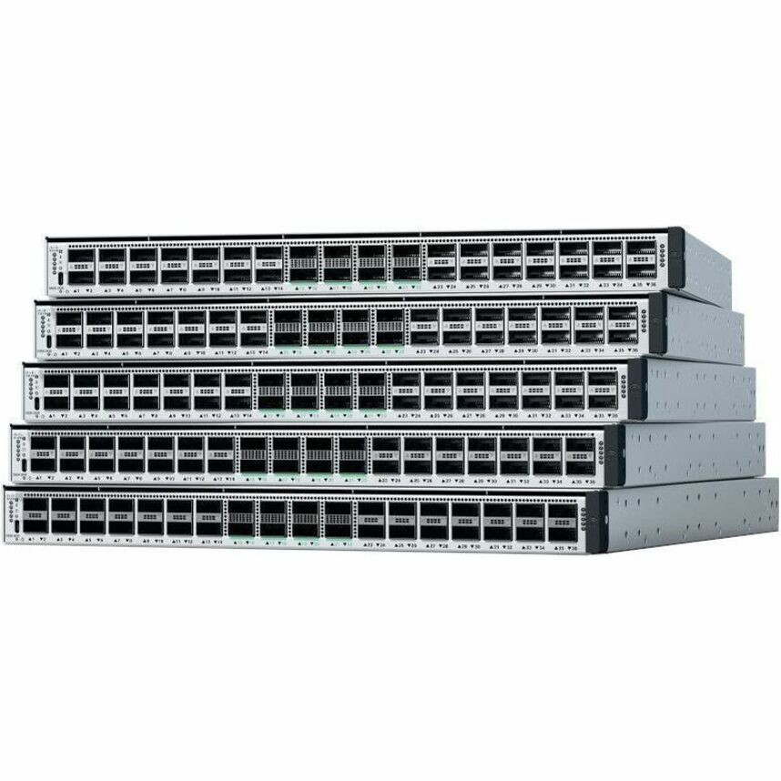 Cisco Catalyst C9500X-60L4D Ethernet Switch - Manageable - 50 Gigabit Ethernet, 400 Gigabit Ethernet - 3 Layer Supported - Modular - Twisted Pair - C9500X-60L4D-EDU