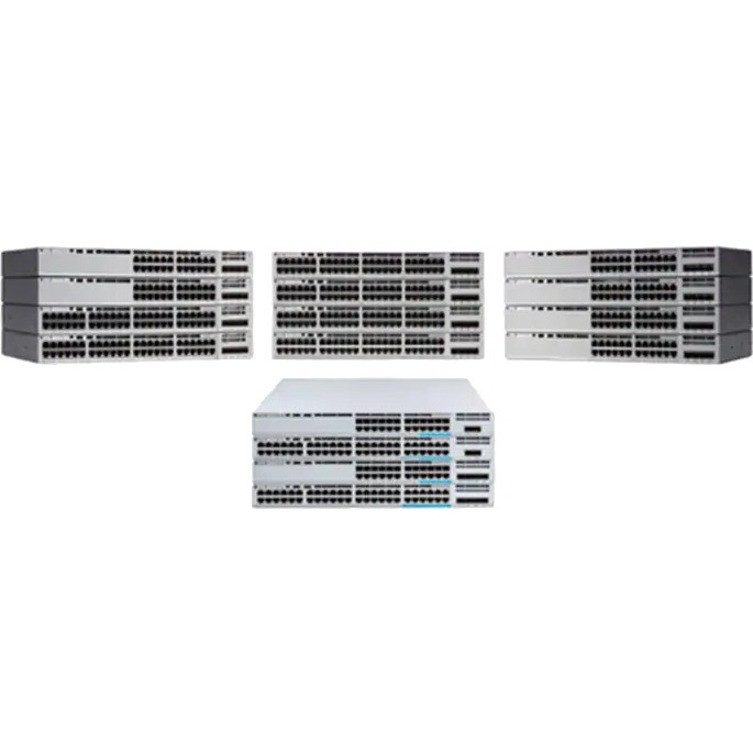 Cisco Refurbished Catalyst 9200L48-port partial PoE+ 4x1G uplink Switch, Network Advantage - 48 Ports - Manageable - Gigabit Ethernet, 10 Gigabit Ethernet - C9200-48PL-A-RF