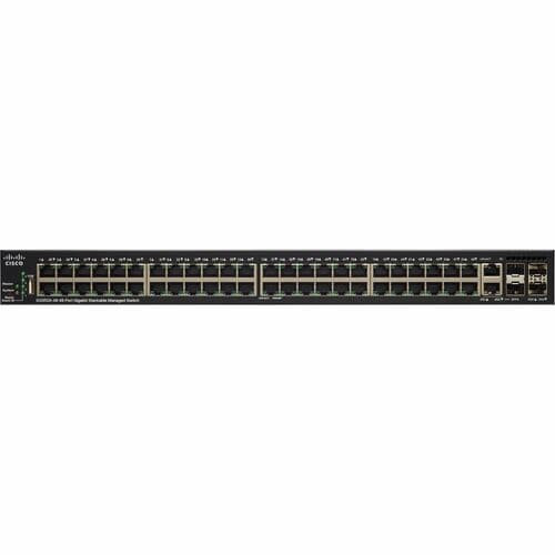 Cisco Refurbished SG350X-48 48-Port Gigabit Stackable Switch - SG350X-48-K9-JP-RF