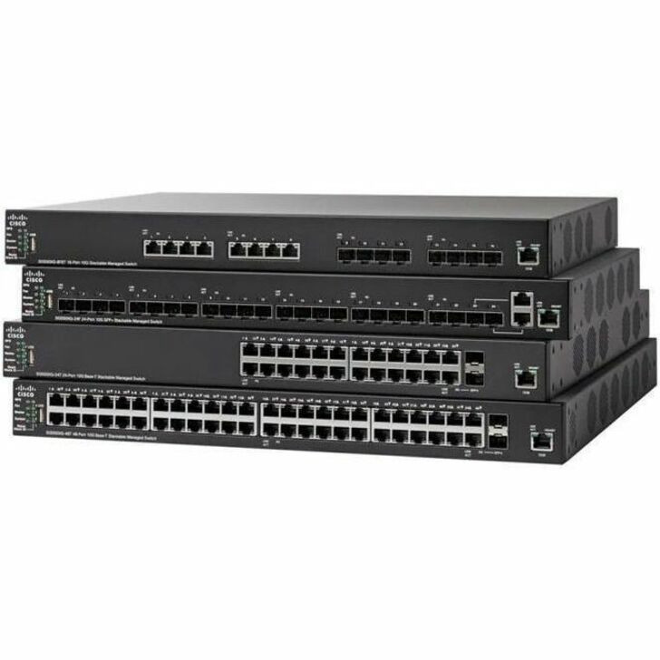 Cisco Refurbished SG550XG-48T 48-Port 10GBase-T Stackable Managed Switch - 48 Ports - Manageable - 10 Gigabit Ethernet - 10GBase-T -  SG550XG-48TK9JP-RF Cisco Refurbished SG550XG-48T 48-Port 10GBase-T Stackable Managed Switch - 48 Ports - Manageable - 10 Gigabit Ethernet - 10GBase-T -  SG550XG-48TK9JP-RF