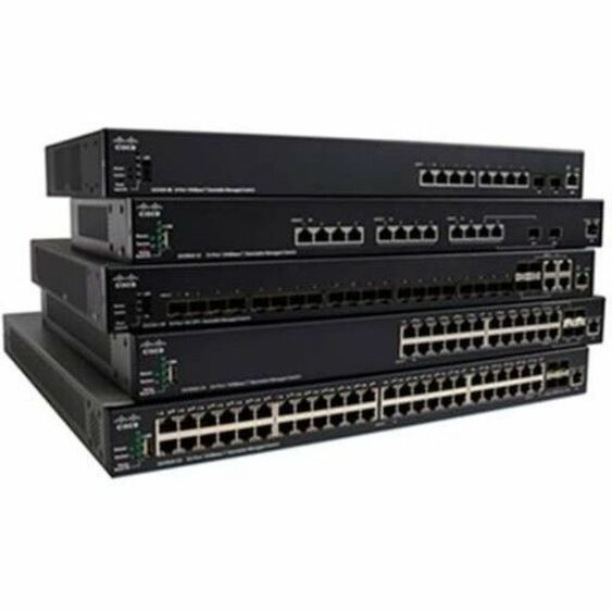 Cisco Refurbished SG350X-48 Ethernet Switch - 50 Ports - Manageable - Gigabit Ethernet - SG350X-48-K9-IN-RF