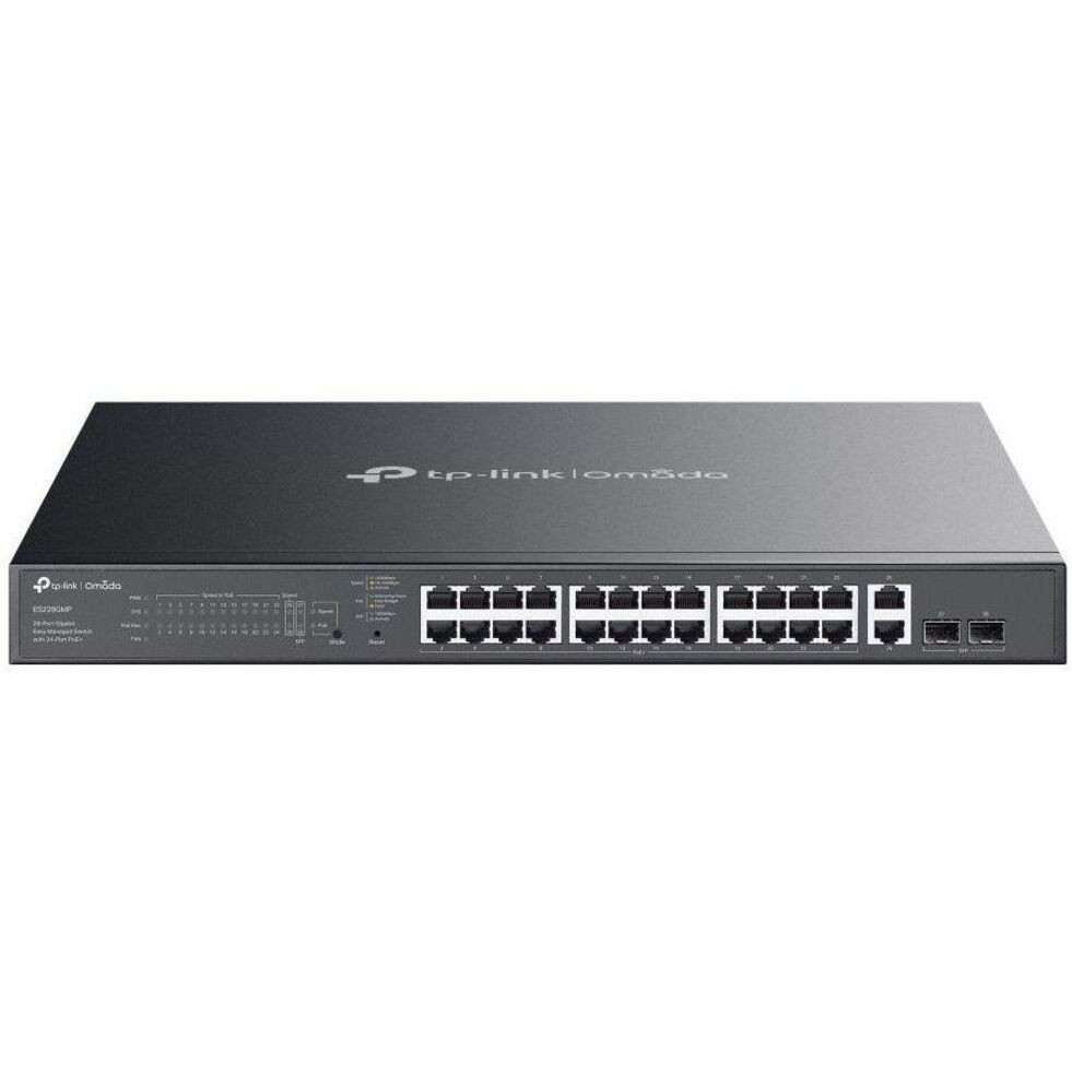 TP-Link Omada 28-Port Gigabit Easy Managed Switch with 24-Port PoE+ - ES228GMP