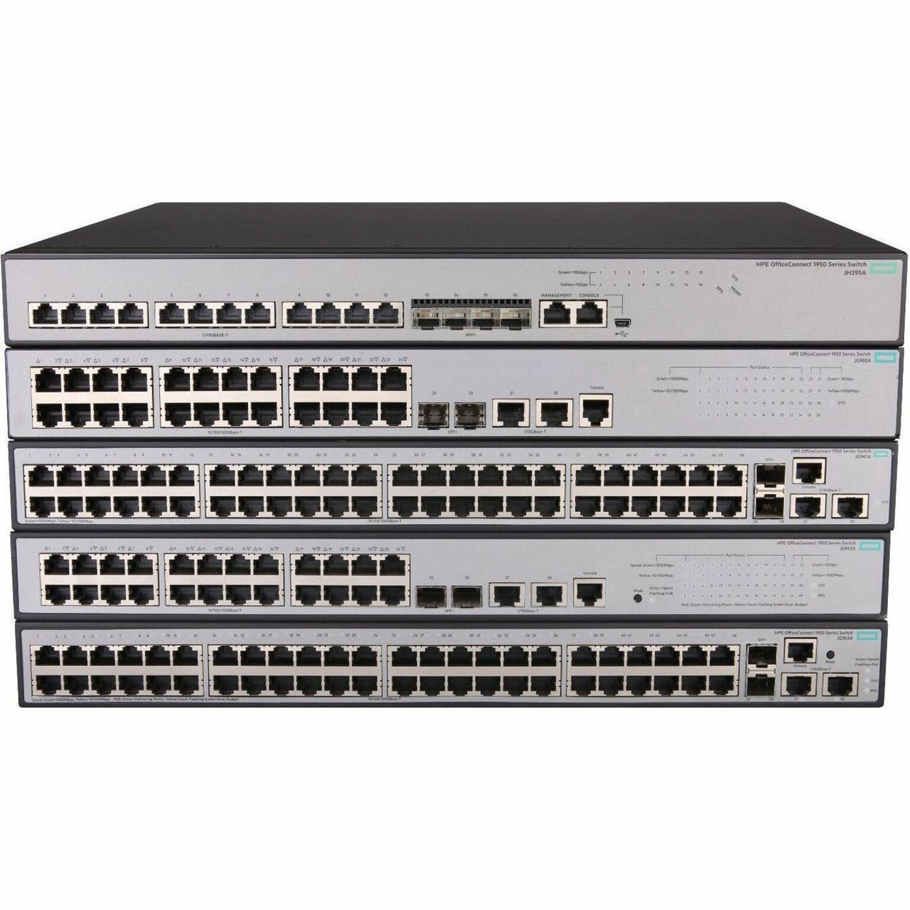 HPE 1950-24G-2SFP+-2XGT Ethernet Switch - JG962-61001
