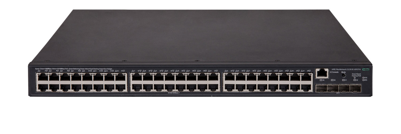 HPE FlexNetwork 5130 HI 5130-48G Ethernet Switch - JH324-61001