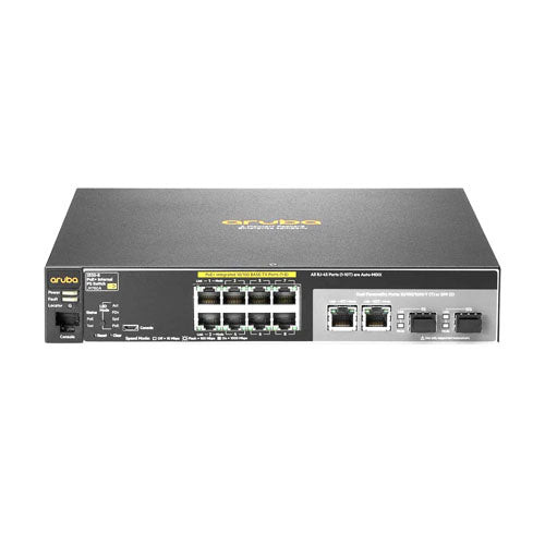Aruba 2530-8-PoE+ Ethernet Switch - J9780-61001