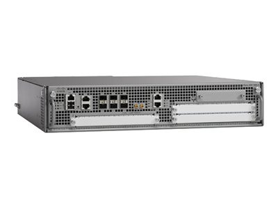 Cisco Refurbished ASR1002-X Router Chassis - Management Port - 9 Shared Port Adapter Slots, SFP (mini-GBIC) Slots - 4 GB - Gigabit Ethernet - 2U - Rack-mountable - ASR1002X-SB-RF