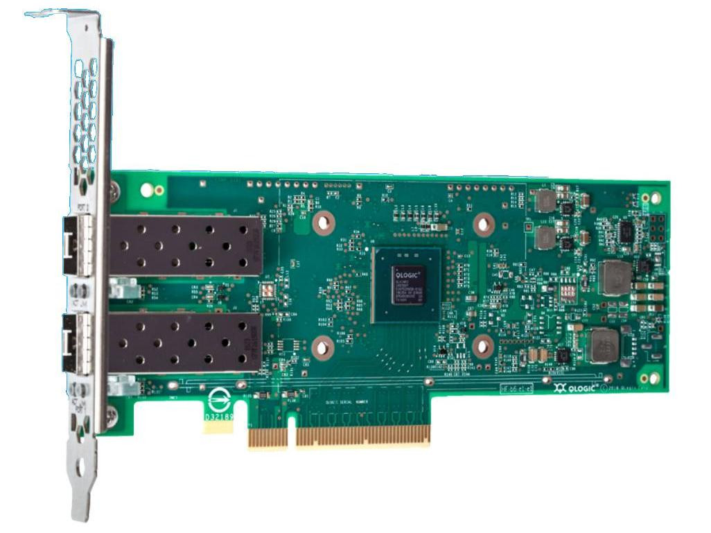 Cisco Refurbished Qlogic QL41212H dual-port 25G NIC REMANUFACTURED - Gigabit Ethernet - Low-profile PCIe card - SFP28 - UCSC-PCIEQD25GF-RF