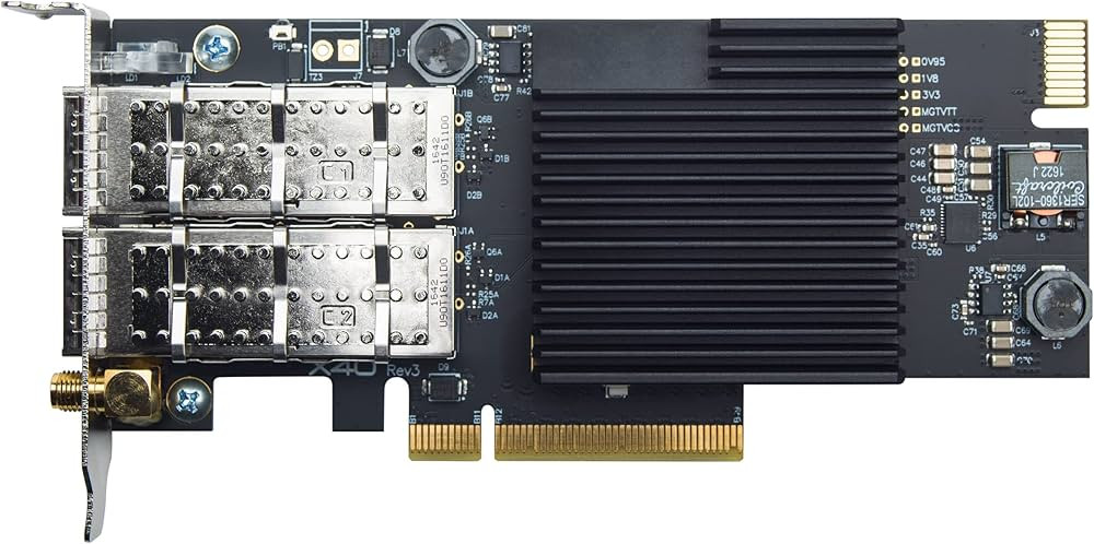 Cisco Refurbished Nexus X40 2-port QSFP+ Smart NIC(8chnnl) KU035FPGA - NXN-K35-8X-RF