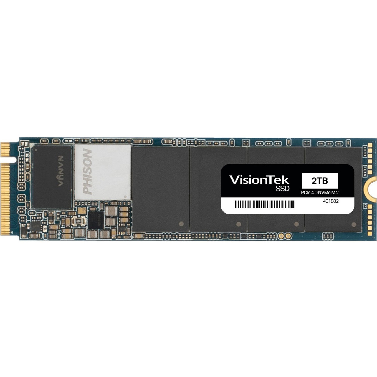 Visiontek 2 TB Solid State Drive - M.2 2280 Internal - PCI Express NVMe (PCI Express NVMe 4.0 x4) - 901413