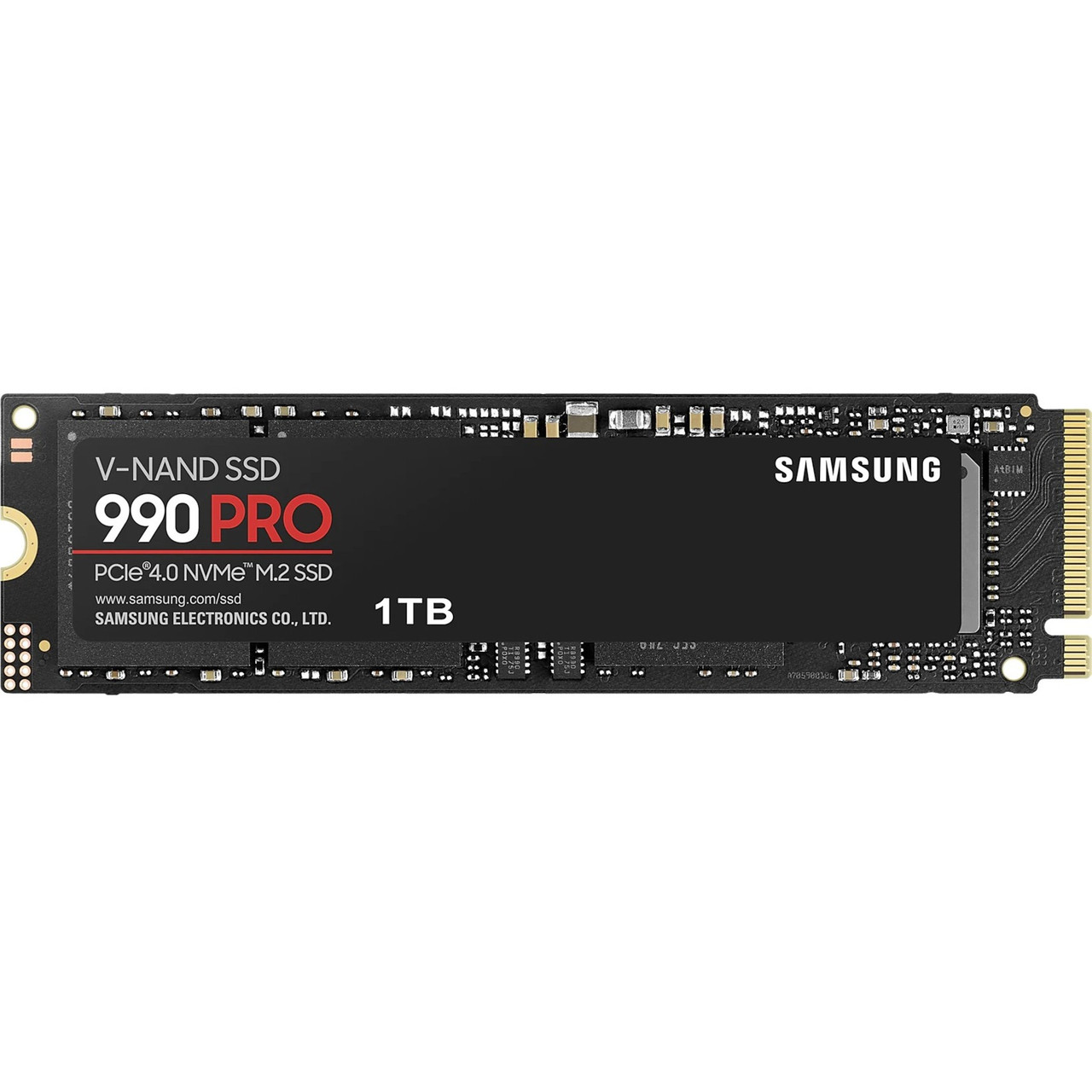 Samsung 990 PRO 1 TB Solid State Drive - M.2 2280 Internal - PCI Express NVMe (PCI Express NVMe 4.0 x4) - MZ-V9P1T0BW