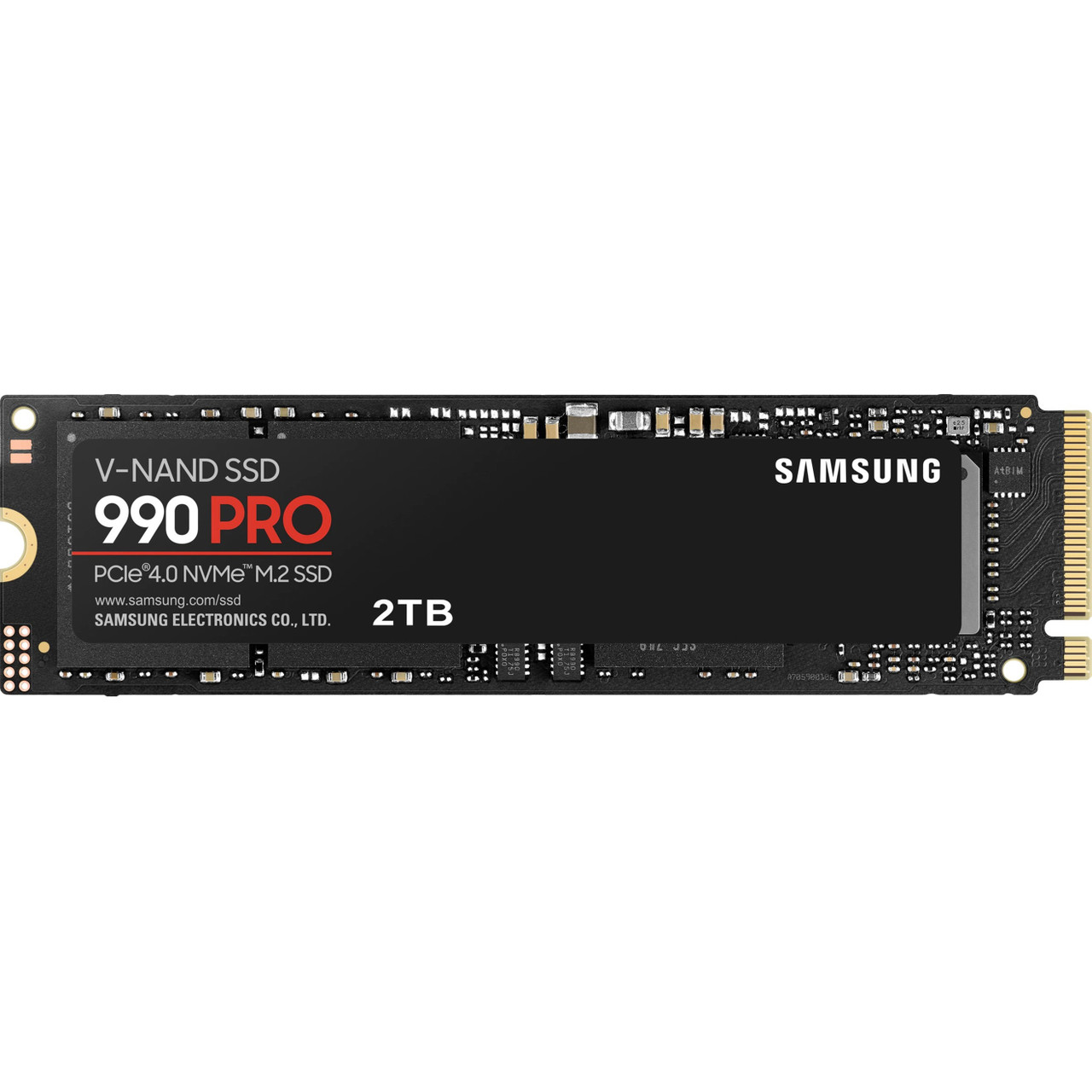 Samsung 990 PRO 2 TB Solid State Drive - M.2 2280 Internal - PCI Express NVMe (PCI Express NVMe 4.0 x4) - MZ-V9P2T0BW