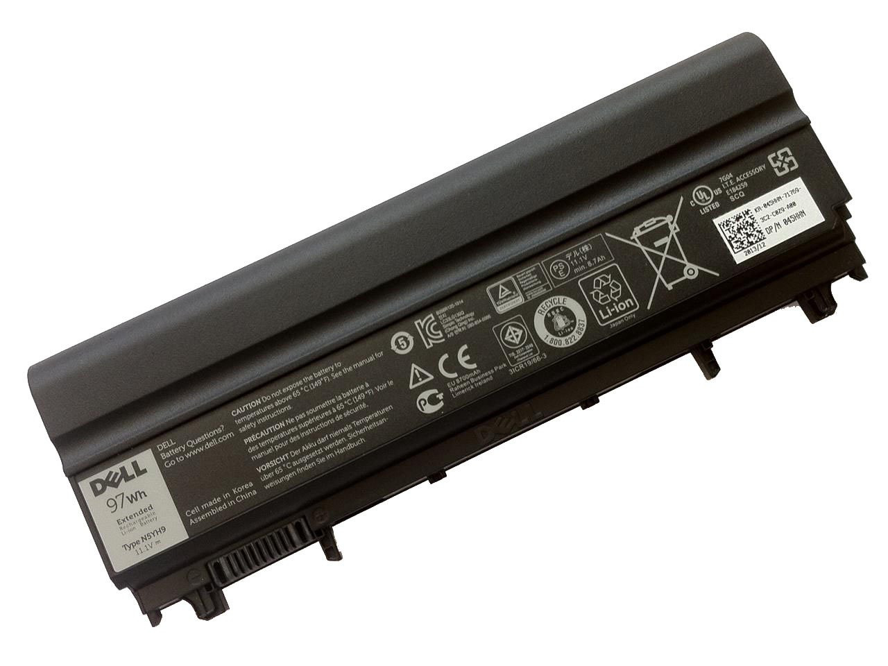Dell Notebook Battery - For Notebook - Battery Rechargeable - Proprietary Battery Size - 97 Wh - 451-BBID
