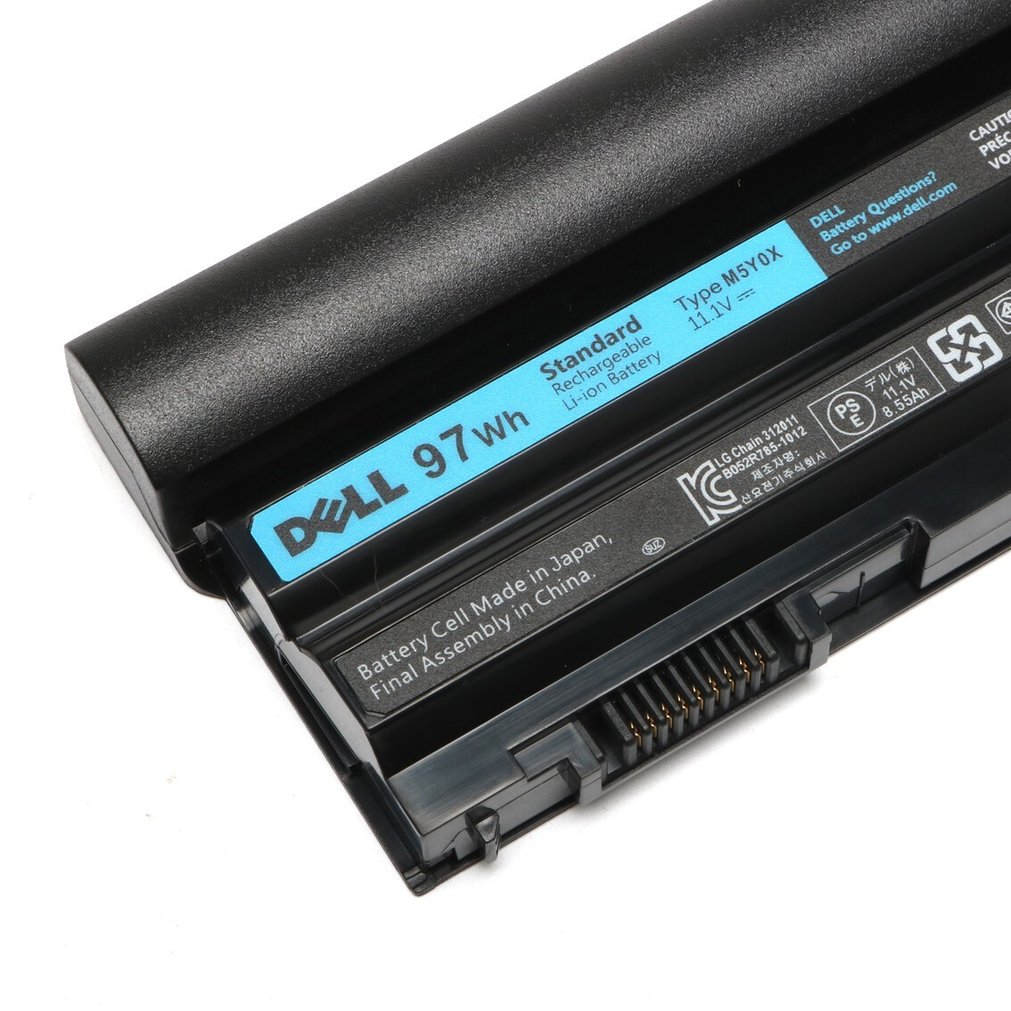 Dell Notebook Battery - For Notebook - Battery Rechargeable - Proprietary Battery Size - 97 Wh - M5Y0X
