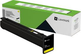 Lexmark Original Laser Toner Cartridge - Return Program - Yellow Pack - 24B7572