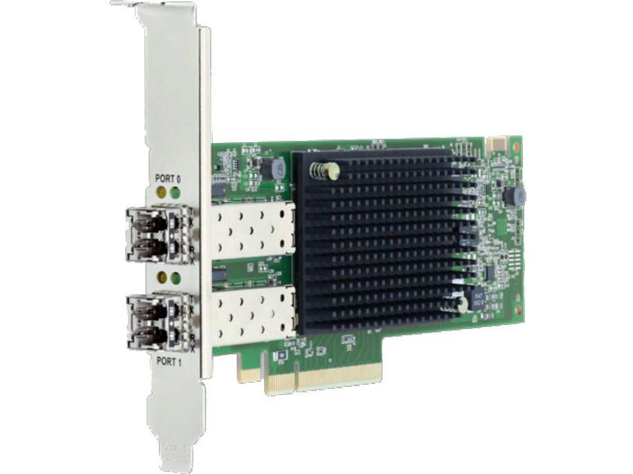 Cisco Refurbished  Emulex LPe35002-M2-2x32GFC Gen 7 PCIe HBA - PCI Express - 32 Gbit/s - 2 x Total Fibre Channel Port(s) - Plug-in Card- UCSC-P-B7D32GFD-RF