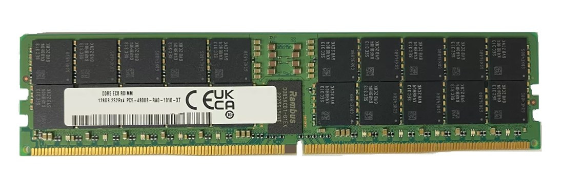 HPE RAM Module - For Server - 128 GB - DDR5-4800/PC5-38400 DDR5 SDRAM - 4800 MHz - 288-pin - DIMM - P64752-001