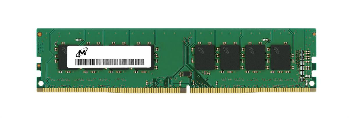 Micron RAM Module - 8 GB - DDR4-3200/PC4-25600 DDR4 SDRAM - 3200 MHz - 1.20 V - Unbuffered - DIMM - MTA8ATF1G64AZ-3G2