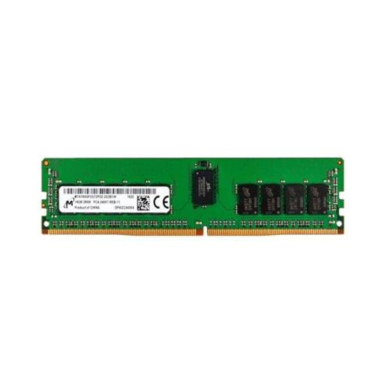 Micron RAM Module - 16 GB (1 x 16GB) - DDR4-2400/PC4-19200 DDR4 SDRAM - 2400 MHz - Registered - DIMM - MTA18ADF2G72PDZ-2G3