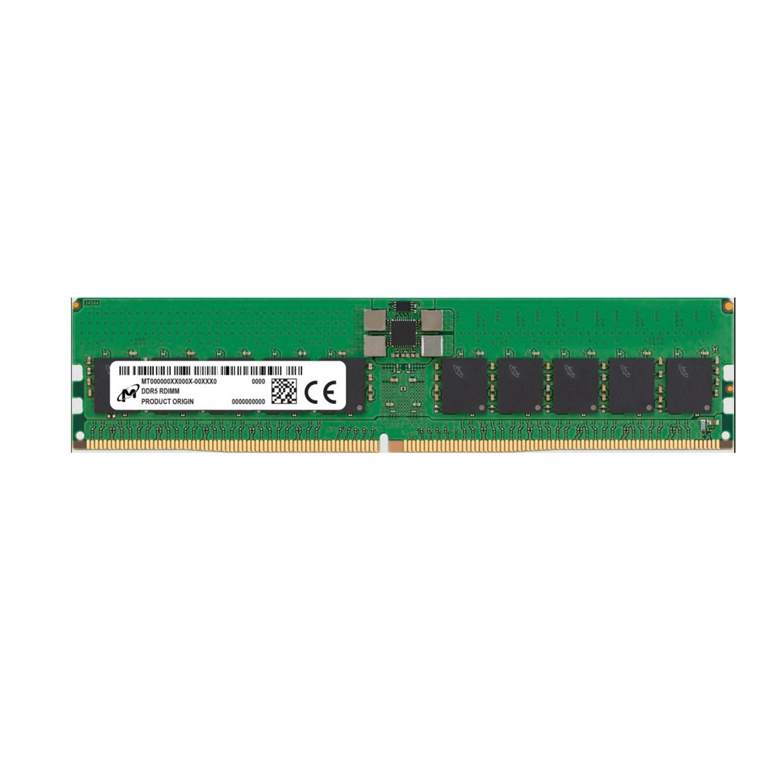Micron RAM Module - 96 GB - DDR5-5600/PC5-44800 DDR5 SDRAM - 5600 MHz - 1.10 V - Registered - DIMM - MTC40F204WS1RC56BB2