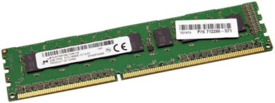 Micron RAM Module - 2 GB - DDR3-1866/PC3-14900 DDR3 SDRAM - 1866 MHz - 1.50 V - ECC - Unbuffered - DIMM - MT9JSF25672AZ-1G9