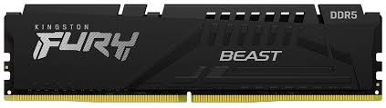 OEM FURY Beast DDR5 Memory - For Motherboard - 32 GB (2 x 16GB) - DDR5-6000/PC5-48000 DDR5 SDRAM - 6000 MHz - CL40 - KF560C40BBK2-32