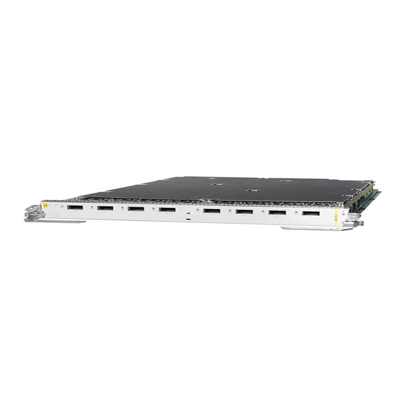 Cisco Refurbished ASR 9000 800G Flexible Consumption Combo Line Card - 5th Gen - For Data Networking, Optical NetworkOptical Fiber100 Gigabit Ethernet - 100GBase-X - 8 x Expansion Slots - A9K-8HG-FLEX-FC-RF