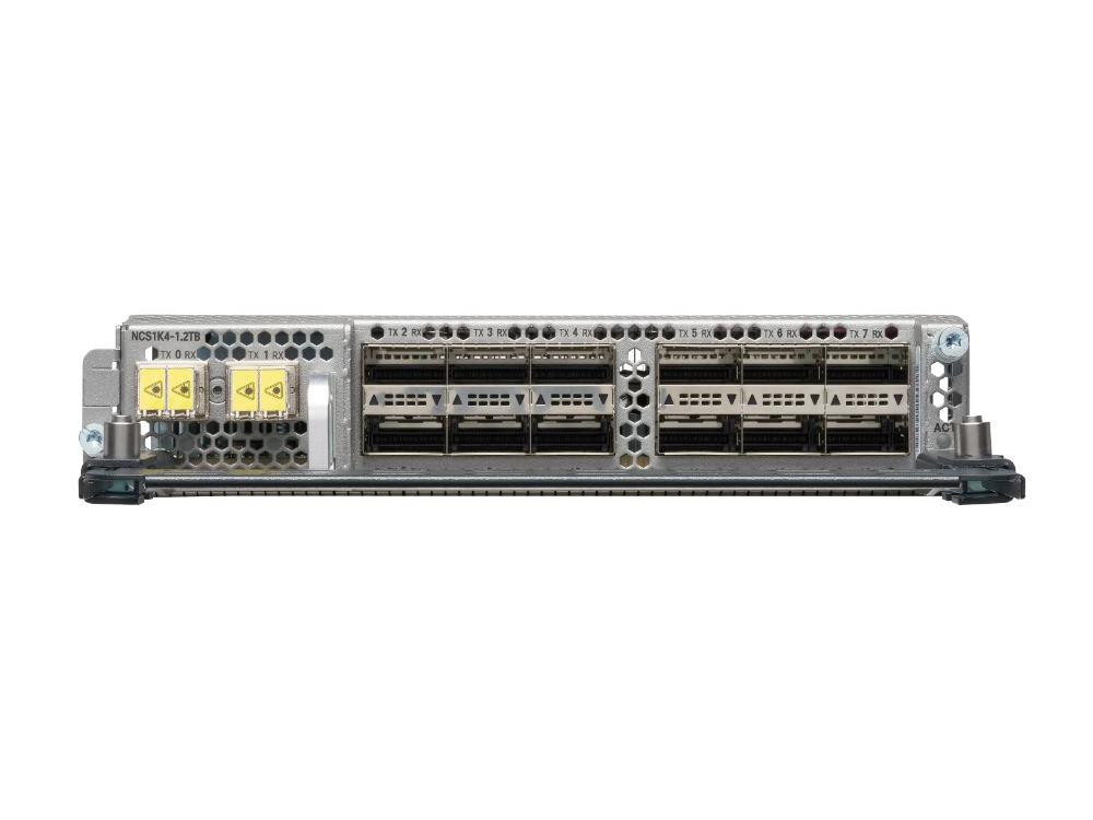 Cisco Refurbished NCS1K4 12x QSFP28 2 Trunk C-Band DWDM card - NCS1K4-1.2T-K9-RF