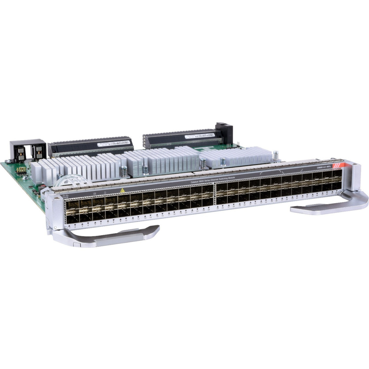 Cisco Refurbished Catalyst 9600 Series 48-port 1GE Line Card - For Data Networking, Optical NetworkOptical FiberGigabit Ethernet - 1000Base-X - 48 x Expansion Slots - C9600-LC-48S-RF