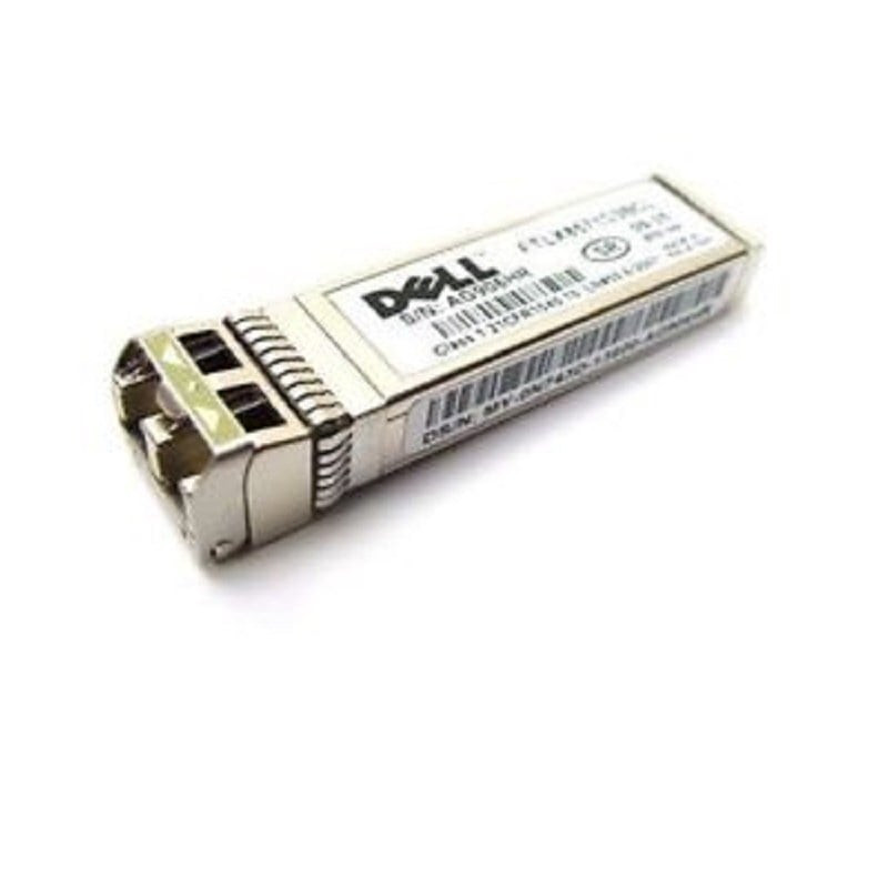 Dell Sourcing - New SFP+ Module - For Data Networking, Optical Network - 1 x 10GBase-SR Network - Optical Fiber10 Gigabit Ethernet - 10GBase-SR - 407-BBVK