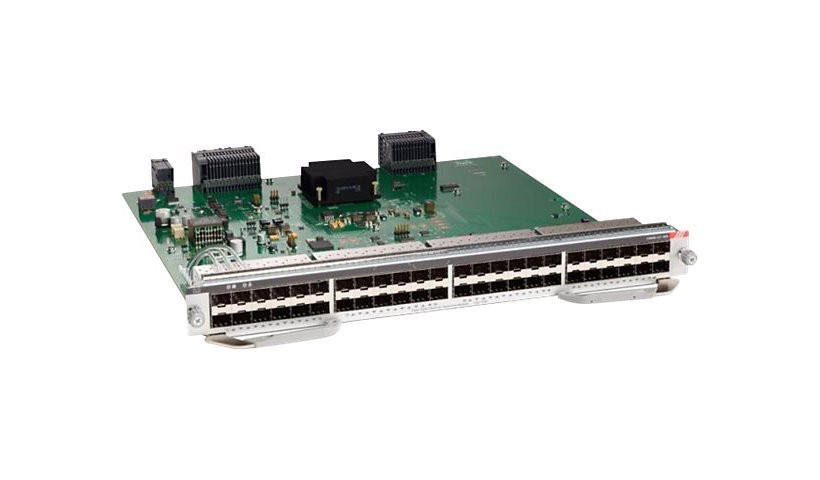Cisco Refurbished C9400-LC-48HX Catalyst 9400 Series 48-Port UPOE+ 10G Multigigabit (RJ-45) – IEEE 802.3bt, IEEE 802.3at, IEEE 802.3af – MTBF 401560 hours – C9400-LC-48HX-RF