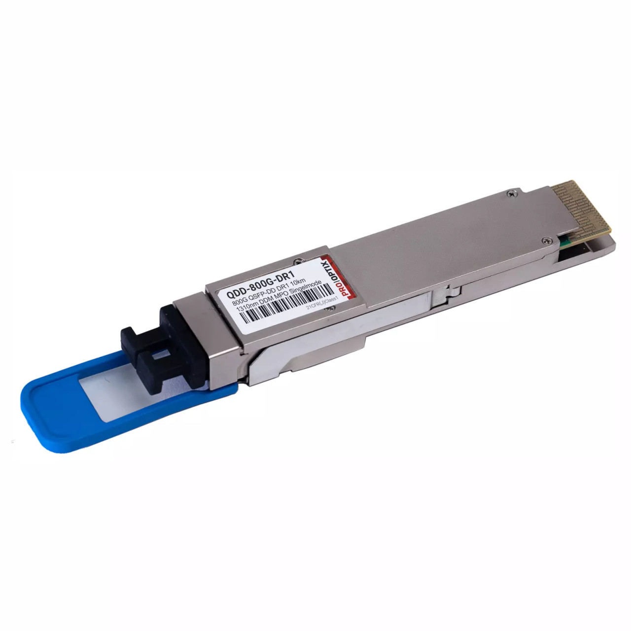 Juniper QSFP-DD800 Module - For Data Networking, Optical Network - 2 x MPO-12 800GBase-DR8 Network - Optical Fiber800 Gigabit Ethernet - 800GBase-DR80.50 km - QDD-800G-DR8-PL