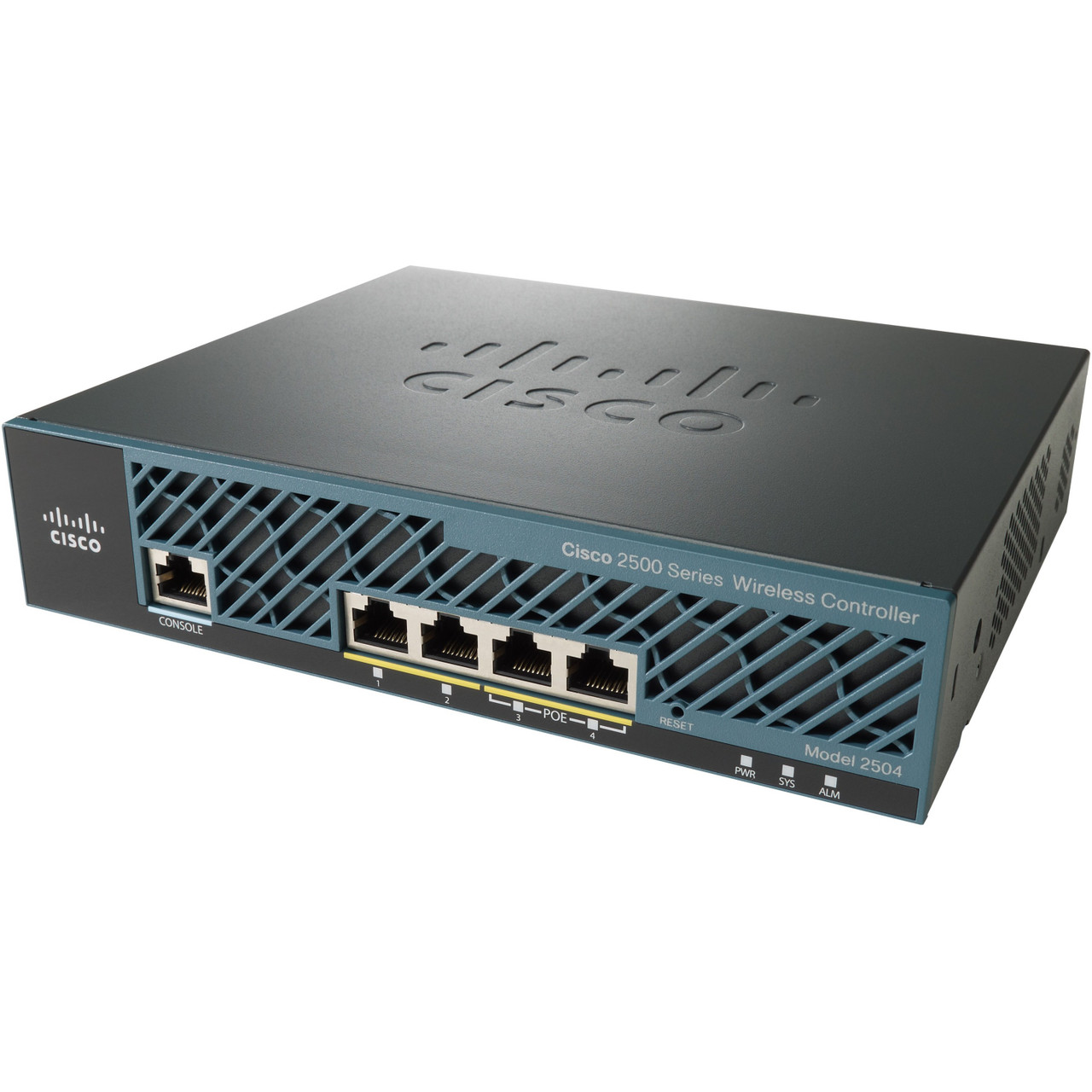 Cisco 2504 Wireless LAN Controller - 4 x Network (RJ-45) - Gigabit Ethernet - Rack-mountable - AIRCT2504-1602I-A5