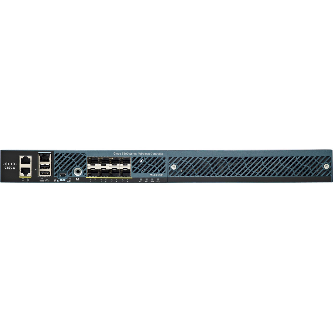 Cisco Aironet 5508 Wireless LAN Controller - 3 x Network (RJ-45) - Ethernet, Fast Ethernet, Gigabit Ethernet - Desktop - AIR-CT5508-12PROM