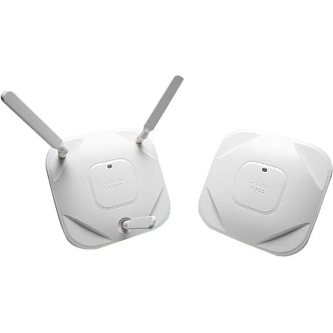 Cisco Aironet 1602E IEEE 802.11n 2.41 Mbit/s Wireless Access Point - 1 x Network (RJ-45) - Ethernet, Fast Ethernet, Gigabit Ethernet - Ceiling Mountable - AIR-CAP1602E-C-K9