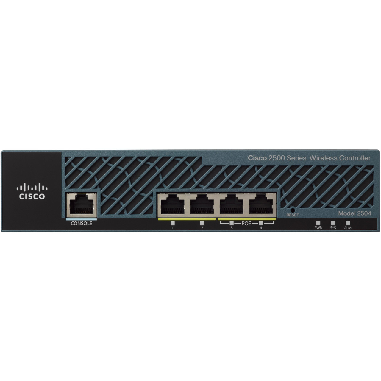 Cisco Aironet 2504 Wireless LAN Controller - 4 x Network (RJ-45) - Gigabit Ethernet - PoE Ports - Rack-mountable, Desktop - C1-AIR-CT2504-K9